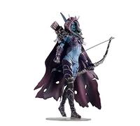 REOZIGN Figura de Sylvanas Windrunner de World of Warcraft, estatua de 15 cm de PVC con pose de pie y lazo de anime Sylvanas, figuras de acción de juguete (base y caja de colores)