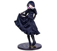 REOZIGN - Figura de Tokisaki Kurumi, vestido largo negro, 20 Cm, PVC, personaje de Cosplay, modelo de colección, artesanía, regalo para los fanáticos del anime