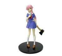 REOZIGN Figura Gasai Yuno, de pie, Figura de anime Gasai Yuno, 17 cm, hecha a mano de PVC, modelo de acción, decoración, regalos (b)
