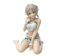 REOZIGN Figura Greyrat, Sylphiette Asiento en traje de baño, pelo corto, anime Greyrat, 12 cm, de PVC Recuerdos, regalos para los fanáticos del anime