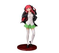REOZIGN Figura Ichika, Nino Nakano, Miku Nakano, Nakano Itsuki, Yotsuba Anime PVC de 20 cm, Trajes Sonrientes Y De Pie Para Los Fans Del Anime. (a)