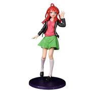 REOZIGN Figura Ichika, Nino Nakano, Miku Nakano, Nakano Itsuki, Yotsuba Anime PVC de 20 cm, Trajes Sonrientes Y De Pie Para Los Fans Del Anime. b)