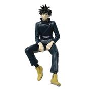 REOZIGN Figura Okkotsu Yuta, Fushiguro Megumi, Figura de asiento, 15 cm, PVC, para Cosplay, Artesanía, Recuerdo, Regalo para los fanáticos del anime (b)