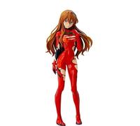 REOZIGN Figura Rei Ayanami, Figura Asuka Langley Soryu, Figura de traje de combate de pie, 18 Cm, Modelo de PVC, Coleccionable, Regalo Artesanal (a)