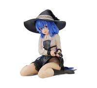 REOZIGN Figura Roxy, Sombrero Mágico Azul Sentado Mojado Acción Roxy Migurdia 14 Cm/5.5 Pulgadas, Modelo Hecho A Mano Colección De Estatuas De Regalo