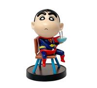 REOZIGN Figura Shinnosuke, Versión Q Asiento, Figura Shinnosuke Nohara, 13 Cm, Hecho A Mano PVC Juego, Modelo De Estatua, Colección, Regalo Artesanal (b)