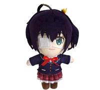 REOZIGN Takanashi Rikka, versión Q, 20 cm, algodón PP, decoraciones, coleccionables, artesanías, recuerdos, regalos para los fanáticos del anime