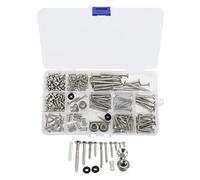 Rep. de Guitarra con Varios Tama?os de Tornillos, Arandelas y Resortes - Set de Mantenimiento de Guitarra (SILVER)