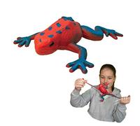 Rep Pals - Rana Flecha roja y Azul, Juguetes elásticos de Deluxebase. Réplicas de Animales súper elásticos Que parecen Reales. Ideales para niños y niñas