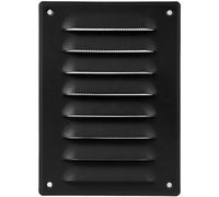 Repa Market 5.5 x 7.5 pulgadas (dimensiones exteriores) - Cubierta de ventilación de aire antracita - Rejillas de aire de retorno de acero - para techo y pared lateral - HVAC - con pantalla de