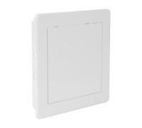 Repa Market Tapa de inspección para paneles de yeso, 150 x 150 mm, cubierta de plástico ABS blanco, caja de fusibles, pared y techo, puerta de inspección de paneles de yeso, tapa de mantenimiento