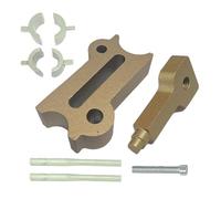 Repair Clamp, Pipe Fix Tool, 2.95x0.94x0.79 Inches, Portable Plumbing Leak Aluminum Alloy Handy Maintenance Gear, Sealing Kit for Household Utility, Bathroom Renovation and Kitchen