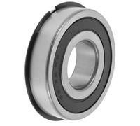 REPAIROCK Rodamientos De Bolas De Ranura Profunda 63/32NR2RS 32x75x20mm P5 Doble Sello De Goma Rodamientos Lubricados 1Pc Universal Color Plata Negro Para Coche Scooter Patineta Rueda
