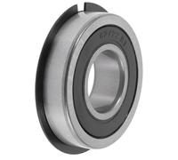 REPAIROCK Rodamientos Rígidos De Bolas 62/22NR2RS 22x50x14mm P5 Doble Sello De Goma Rodamientos Lubricados 1Pc Universal Color Plateado Negro Para Auto Scooter Patineta Rueda