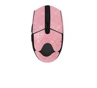 Repalcement Mouse - Cinta antideslizante de agarre, calcomanías para mouse Logitech G102 G304, copo de nieve rosa completo
