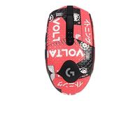 Repalcement Mouse - Cinta antideslizante para mouse Logitech G102 G304, color rojo completo