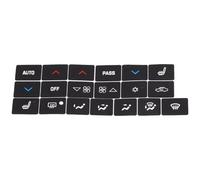 Reparación Botones Volante Compatible Con Buick Para Lacrosse 2005-2009, Pegatina De Reparación De Botón De Control De Clima A/C Para Coche, Reparación De Botón De Aire Acondicionado