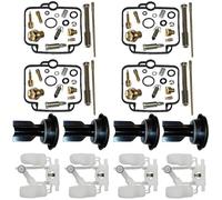 Reparación Carburador para Suzuki GSX-R 1100W, GSXR1100, GSXR 1100 W, GSX-R1100W, Diafragma Émbolo Vacío Válvula Flotador. Kit Completo reparacióncarb