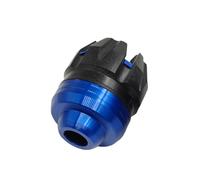Reparación Copas de Choque de Horquilla Delantera, Protector Deslizante de Amortiguador, protección contra caídas antidesgaste, Apto for Motocicleta Exterior(Blue)