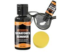 Reparación de arañazos de gafas, 30 g, antiamarillez, gafas de sol, líquido, con spray de limpieza para gafas, para restaurar relojes, pantallas, cámaras, parabrisas de coche, pintura de coches