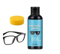 Reparación de arañazos para gafas, pasta de pulido multifuncional de 35 ml, kit de reparación de arañazos de lente óptica de vidrio, para renovar reparación, mantenimiento, hogar, oficina, tienda