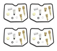Reparación de carburadores Kit De Reconstrucción Carburador Para GPZ400 Para Zephyr 400 ZZR250 ZZR 250 BJ250 Junta Aguja Flotante Juego Piezas Carburador(CONJUNTO 1)
