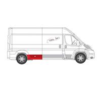 Reparación de guardabarros trasero BLIC 6504-03-2098584P