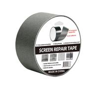 Reparación de malla de ventana | Cinta de barrera de malla elástica autoadhesiva | Kit de reparación de mosquiteras | para caravanas, balcones, tiendas de campaña, apartamentos, terrazas y