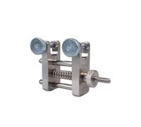 Reparación de metales abrazadera para borde de violín herramientas de reparación de grietas tornillos ajustables herramientas para hacer violín(Color:Silver)