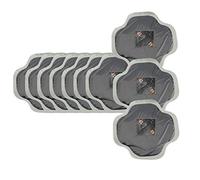 Reparación de pinchazos de neumáticos Parches sin cámara de parche frío ， Yctze 10Pcs 128mm Caucho natural de coche Reparación de pinchazos de neumáticos Parche frío Parches sin cámara for kit de parc
