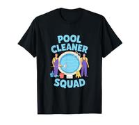 reparación de Piscinas Brigada de Limpieza de Piscinas Camiseta