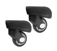 Reparación de ruedas de repuesto para equipaje, izquierda y derecha, conveniente maletín de equipaje, 1