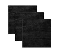 Reparación de Talón Zapato Parche autoadhesivo para el agujero del talón para la parte trasera de zapatos deportivos, zapatos de cuero y tacones altos, suave y duradero, 5,9x5,9 pulgadas (Color : Bla