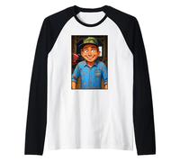 Reparación de Tractores de Clem en American Heartland Camiseta Manga Raglan