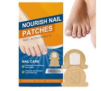 Reparación de uñas de los pies, calcomanías de pedicura para el cuidado de los pies, reparación de uñas de los pies durante la noche con fácil aplicación, parche adhesivo resistente para el hogar