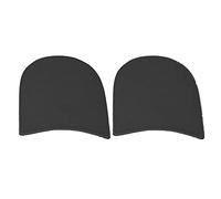Reparación de Zapatos de Tacón, Almohadilla de Suela Antideslizante de Goma, Cuero de Repuesto para Accesorios de Reparación de Zapatos (negro), Azada Gruesa para Mujer (Negro)
