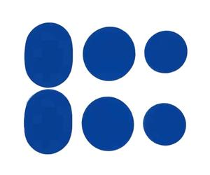 Reparación del talón del zapato, 6 piezas autoadhesivo, transpirable, prevención, estallido, punta adhesiva, parches de reparación de talón - para zapatillas de deporte, tenis de trabajo y senderismo