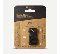 Reparación hebilla mochila correa 20 mm - doble pin lock Talla única