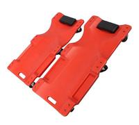 Reparación Mecánica De Vehículos con 6 Ruedas Giratorias para Debajo del Coche, Reposacabezas Acolchado, Camilla Mecanico para Taller, Asistencia De Garaje con 2 Bandeja De Herramientas