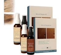 Reparación profesional de rayones para pisos de madera, kit de reparación de madera, acabado restaurador, cubre rayones y muescas, repara grietas y rayones, para muebles y pisos
