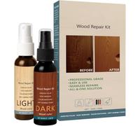 Reparación profesional de rayones para pisos de madera, kit de reparación de madera, acabado restaurador, cubre rayones y muescas, repara grietas y rayones, para muebles y pisos