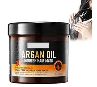 Reparación Profunda Aceite de Argán Mascarilla Capilar, Hair Mask, Mascarilla Reparadora Cabello, Revitaliza, Nutre, Repara y Acondiciona el Cabello Seco, Cabello Todo Tipo de Cabellos