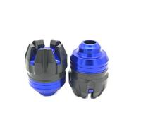Reparación Protección de suspensión Delantera, Marco Deslizante, Protector contra caídas, Apto for Motocicleta, Scooter, Bicicleta eléctrica Exterior(Blue)