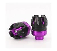 Reparación Protector anticaída Deslizante de Marco de Copa de protección de suspensión Delantera Apto for Motocicleta Scooter E-Bike Exterior(Purple)