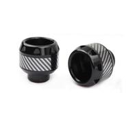 Reparación Protector anticaída Deslizante de Marco de Copa de protección de suspensión Delantera Apto for Motocicleta Scooter E-Bike Exterior(Pattern Black)