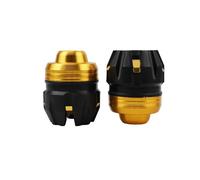 Reparación Protector Deslizante de Marco for Motocicleta, Accesorios anticaída, Aptos for Motocicleta Exterior(Gold)