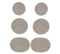 Reparación Tacón Zapato,6 Piezas Parches Adhesivos Redondos Anti-explosión | Parche Adhesivo Para El Interior Del Tacón Del Zapato,Para Hombres Mujeres Correr Caminar Deporte Fitness