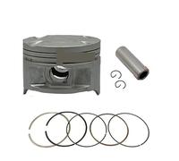 Reparaciones fáciles Kit de Juntas pistón Motocicleta, 73mm, para Honda CBX250 Twister XR250 Tornado 01-08(Piston and Ring)