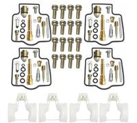 Reparaciones Repuestos Carburadores Motocicletas para Kawasaki para ZZR600E para ZX600 (1993-2001), Diafragma Émbolo Flotación. Kit Herramientas Limpieza Carb(Color 3)