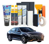 Reparador Arañazos Coche,Quita Arañazos Coche Pulimento Coche Arañazos para Reparación de Arañazos de Pintura Arañazos de Ramitas Arañazos de Clavos Oxidación por Desgaste(Blanco puro+Blanco perla)